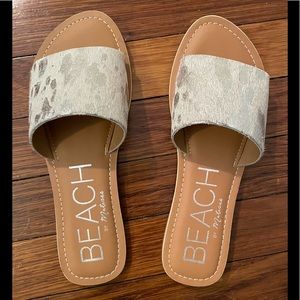 Coconuts by Matisse Cabana Genuine Calf Hair Slide Sandal